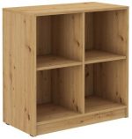 Βιβλιοθήκη Warrior 2x2 χαμηλή-Fusiko