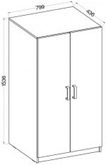 Ντουλάπα γραφείου Warrior I-Gkri - Image 3