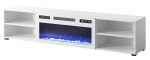 Έπιπλο τηλεόρασης Polo-Leuko-Μήκος: 180 εκ.