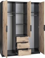 Ντουλάπα Lati D3 Τρίφυλλη - Image 2