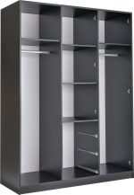 Ντουλάπα Lati D3 Τρίφυλλη - Image 6