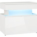 Κομοδίνο Glossa 1S με LED-Leuko Gualistero