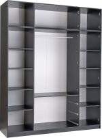 Ντουλάπα Lati D4 Τετράφυλλη με πατάρι - Image 5