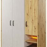 Ντουλάπα Qubic 3D1S Τρίφυλλη