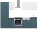 Σύνθεση κουζίνας Kahneman I-Navy Mple