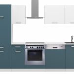 Σύνθεση κουζίνας Kahneman I-Navy Mple