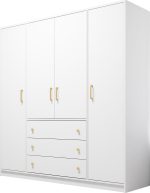 Ντουλάπα Retro D4 Τετράφυλλη - Image 2