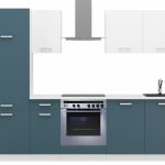 Σύνθεση κουζίνας Kahneman II-Navy Mple