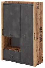 Ντουλάπα Fargo Mini 2D1S Δίφυλλη