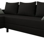 Γωνιακός καναπές Brick-Mauro