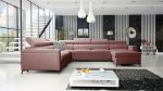 Γωνιακός καναπές Baltico VII-Δεξιά-Roz - Image 2