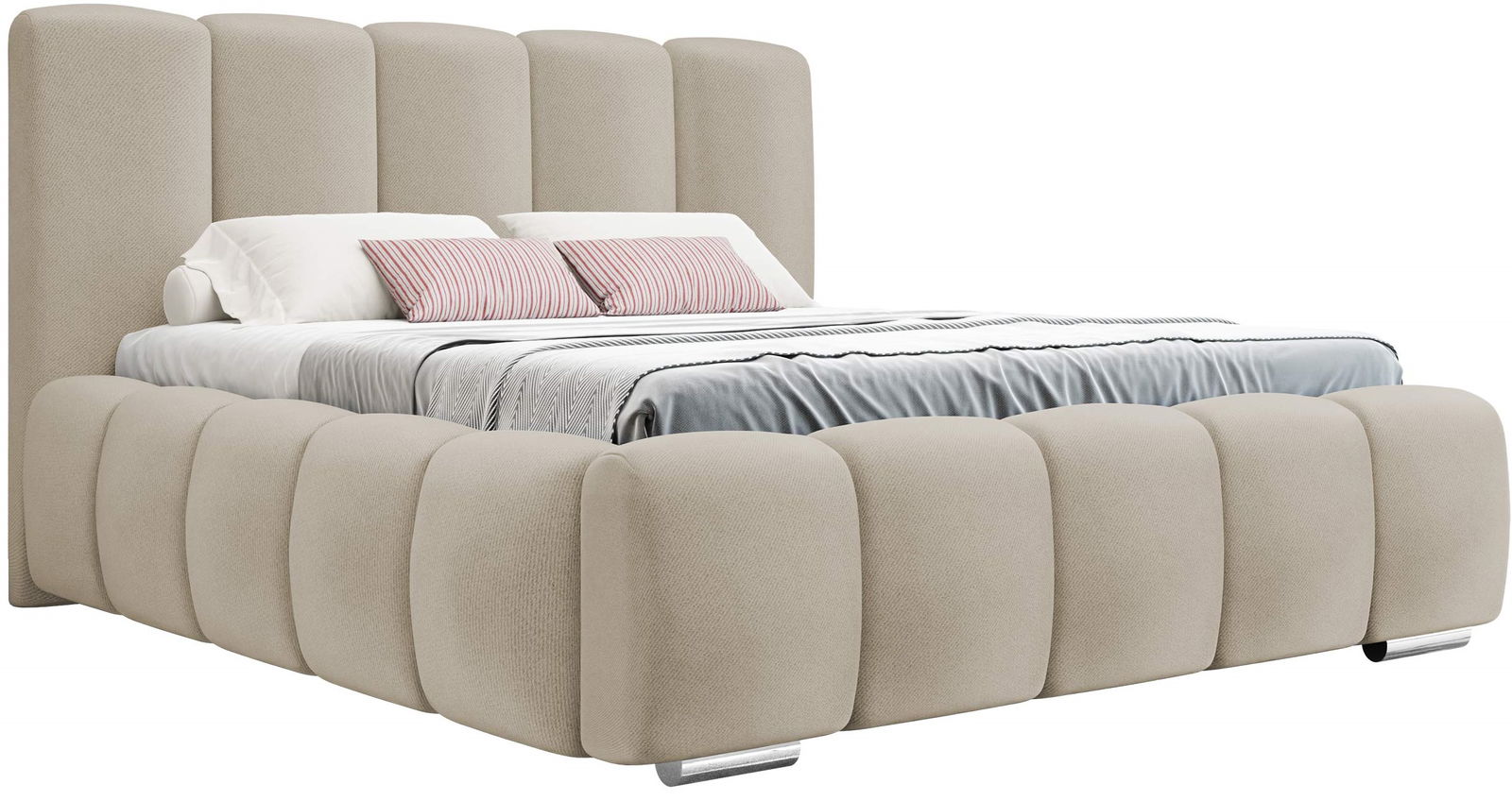 image_803440_05_69_1 Επενδυμένο κρεβάτι Wizko-Ekrou-160 x 200 - Image 1