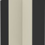Κρεμαστό ντουλάπι γωνιακό Monaco 60x60 GN-90 2F-Gkrez