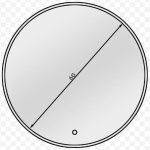 Καθρέφτης Stole LED-Διάμετρος: 60 εκ. - Image 3