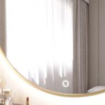 Καθρέφτης Bine A LED-Διάμετρος: 60 εκ.