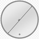 Καθρέφτης Bine A LED-Διάμετρος: 80 εκ. - Image 3