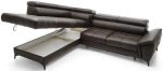 Γωνιακός καναπές Cacao LTHR-Αριστερή - Image 4