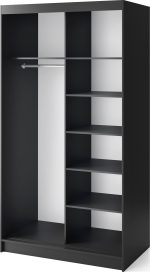 Ντουλάπα συρόμενη Phylo II με καθρέπτη - Image 2