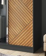 Ντουλάπα συρόμενη Phylo II με καθρέπτη - Image 6