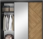 Ντουλάπα συρόμενη Phylo III με καθρέπτη - Image 6