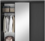 Ντουλάπα συρόμενη Proco III με καθρέπτη - Image 5