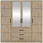 Ντουλάπα Kos 4D Τετράφυλλη - Image 6