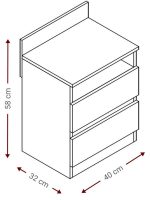 Κομοδίνο Juniper Plus-Fusiko - Image 3