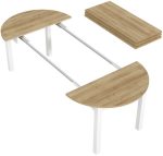 Τραπέζι Dundee II επεκτεινόμενο-Fusiko-Mavro - Image 3