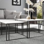 Σετ τραπεζάκια σαλονιού Astro-Marmaro