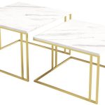 Σετ τραπεζάκια σαλονιού Astro II-Marmaro