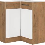 Επιδαπέδιο ντουλάπι Virgo γωνιακό-Leuko