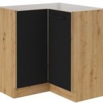 Επιδαπέδιο ντουλάπι γωνιακό Modernus 90x90 DN 2F BB