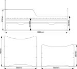 Κρεβάτι παιδικό SMB-164 x 84 x 80 εκ.-Jungle - Image 3