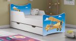 Κρεβάτι παιδικό SMB-164 x 84 x 80 εκ.-Αεροπλάνο - Image 2