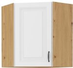 Κρεμαστό ντουλάπι γωνιακό Yvette GN 72-Λευκό