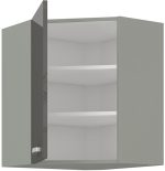 Επίτοιχο γωνιακό ντουλάπι Ingrid 60x60-Gkri