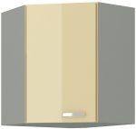 Επίτοιχο γωνιακό ντουλάπι Ingrid 60x60-Krem