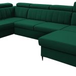 Γωνιακός καναπές Forio XL-Prasino-Δεξιά