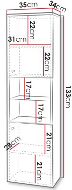 Κρεμαστή στήλη μπάνιου Kertos-Leuko - Image 2