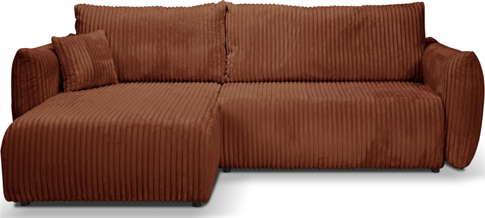 Γωνιακός καναπές Alino-Kafe Skouro - Image 1