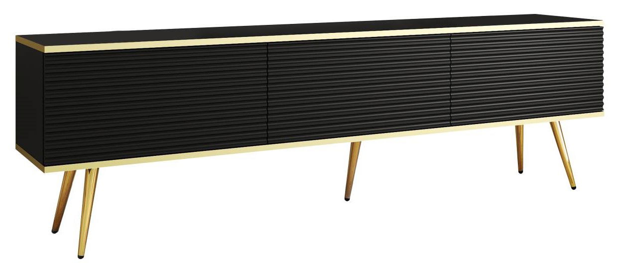 image_816413_du_a_ryfel_czarna_1 Σετ 5τμχ ποδαράκια για το έπιπλο τηλεόρασης Loro Plus I και Loro Plus II-Xruso - Image 1