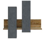 Βιτρίνα Bron-Φυσικό σκούρο-Ανθρακί