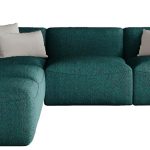 Γωνιακός καναπές Canada L-Prasino-Αριστερή