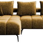 Γωνιακός καναπές Magnito Mini-Moustardi-Αριστερή