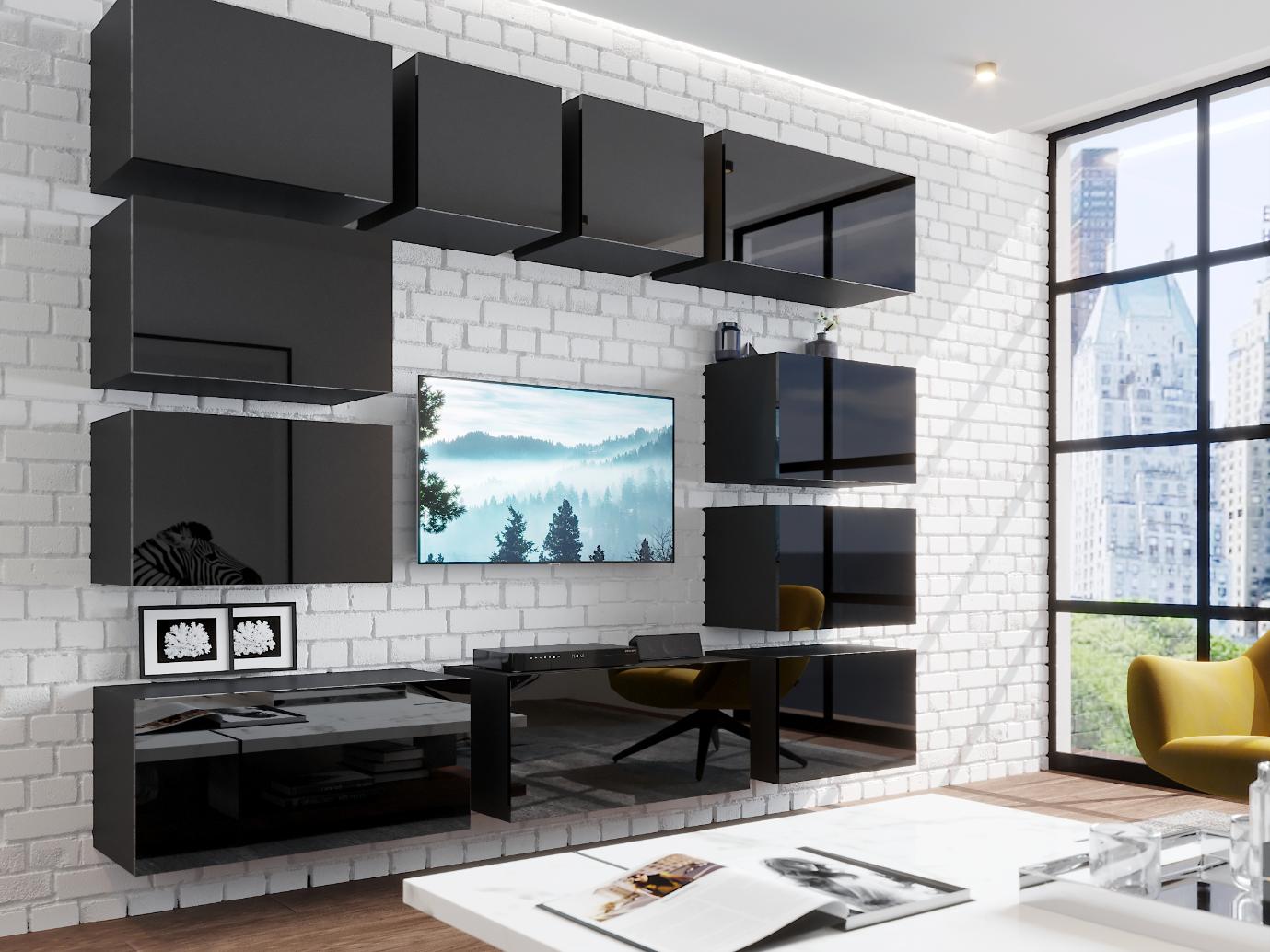 image_817666_boxing_75_czarny_1 Σύνθεση σαλονιού Rodi-Mauro-Mauro gualistero - Image 1