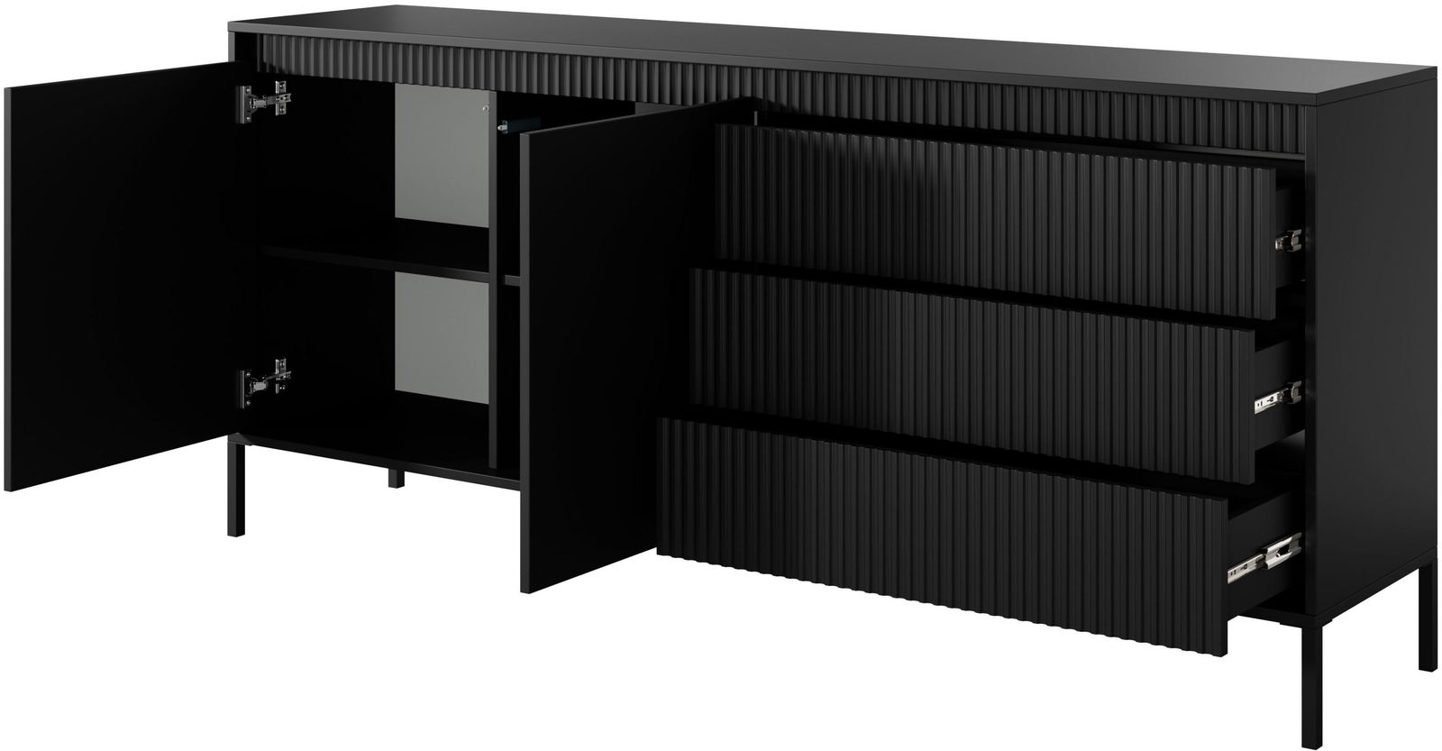 Μπουφές Silvio 2D3S-Mauro-Μήκος: 187 εκ. - Image 5