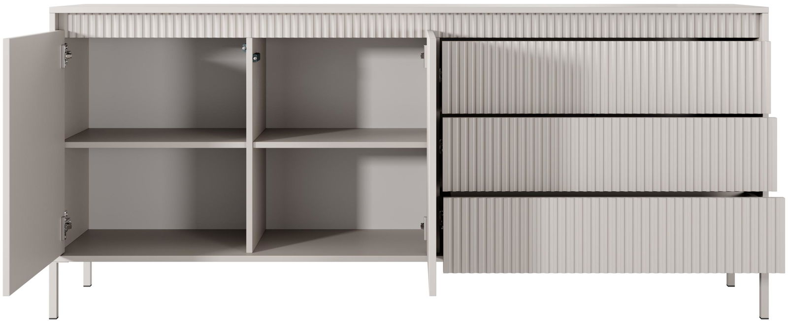 Μπουφές Silvio 2D3S-Mpez-Μήκος: 187 εκ. - Image 3