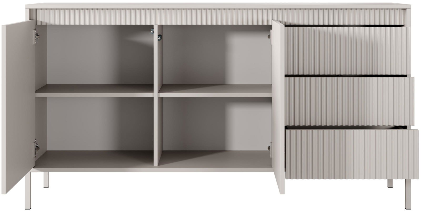 Μπουφές Silvio 2D3S-Mpez-Μήκος: 153 εκ. - Image 3