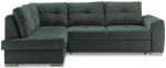 Γωνιακός καναπές Parma mini-Αριστερή-Anthraki