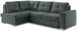 Γωνιακός καναπές Parma mini-Αριστερή-Anthraki - Image 2